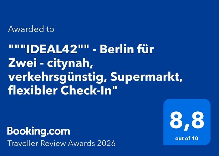 Ideal42 - Für Zwei - Citynah, Verkehrsgünstig, Supermarkt, Flexibler Check-in Apartamento